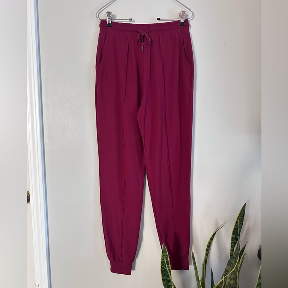 Maroon Fitnexx Joggers Size Small - Picture 1 of 3
